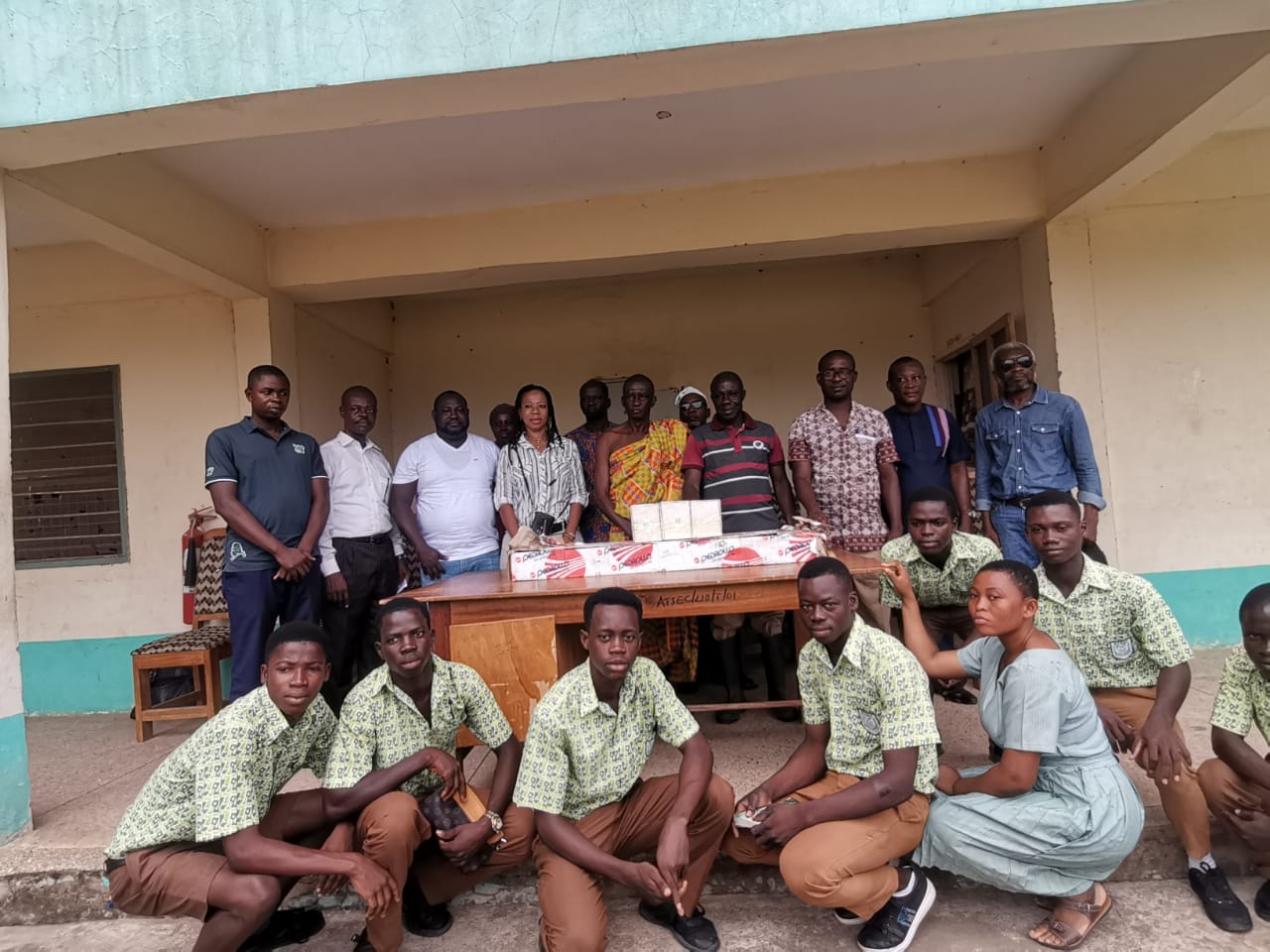 NAACA donates water pumps worth GHC24,000 to Atebubu SHS